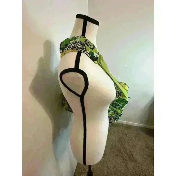 Vera Bradley Colorful Limes Up‎ Green Floral Large Duffle Bag Spacious & Stylish - Picture 9 of 16